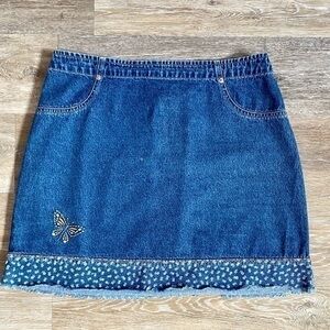 Denim skirt